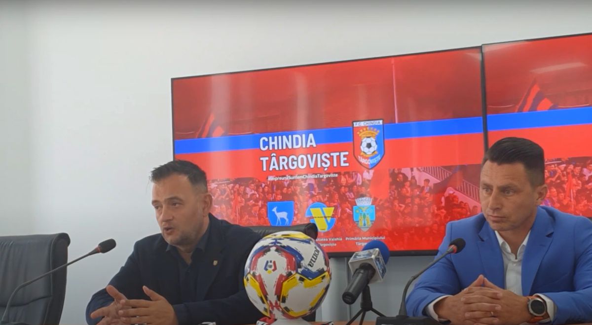 Ilie Poenaru, prezentat la Chindia Târgoviște!