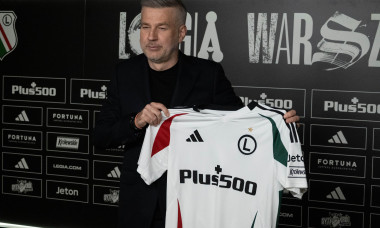 Warsaw, Poland, 16.06.2025. Legia Warsaw new manager EDWARD IORDANESCU seen during presentation and press conference of new Legia Warsaw Manager