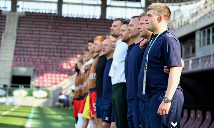 UEFA U19 European Championship 2025 - Spain v Denmark - Giulesti Stadium, Bucharest, Romania, June 13th 2025:, Bucharest, Romania - 13 Jun 2025