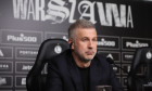 Legia new head coach Edward Iordanescu press conference in Warsaw