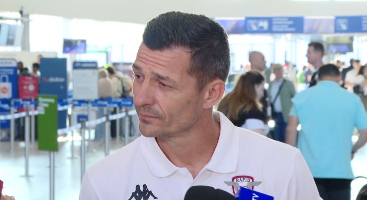 OUT de la Rapid! Costel Gâlcă a făcut anunțul: ”Nu intră în planuri” / Koljic, uimit de situația lui Cristi Săpunaru