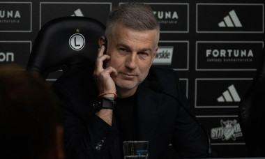Warsaw, Poland, 16.06.2025. Legia Warsaw new manager EDWARD IORDANESCU seen during presentation and press conference of new Legia Warsaw Manager