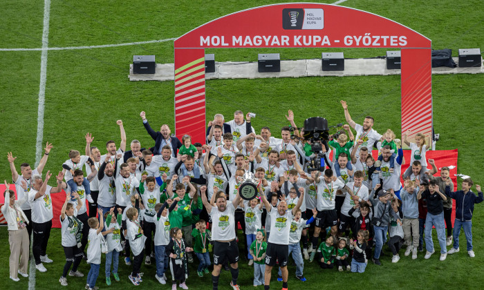 FTC v Paksi FC - MOL Hungarian CUP Final 2025, Budapest, Hungary - 14 May 2025