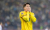 Bucharest, Roumanie. 18th Nov, 2024. Ianis Hagi of Romania after missing a shot on goal during the UEFA Nations League, League C, Group C2 football match between Romania and Cyprus on 18 November 2024 at Arena Nationala in Bucharest, Romania - Photo Mihne