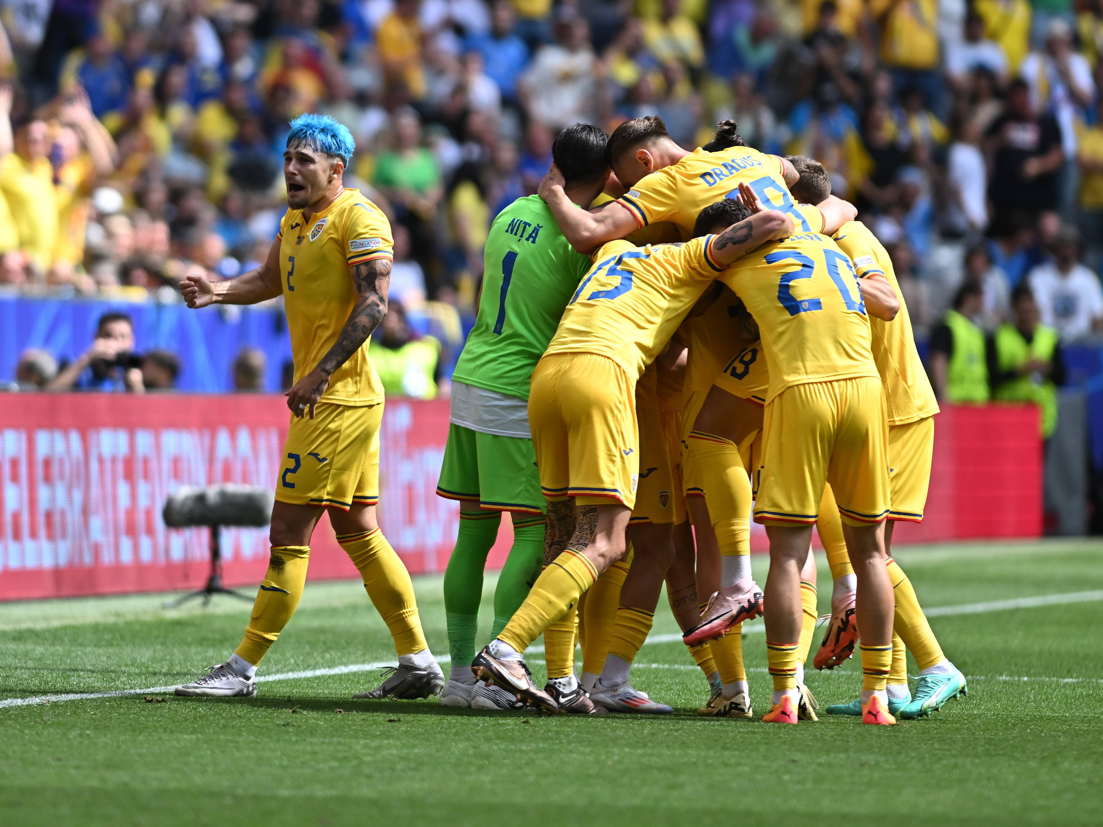 A trecut un an de la meciul de vis România - Ucraina 3-0. Mesajul superb postat de FRF pentru suporteri