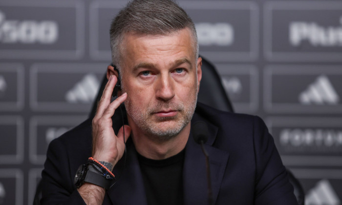 POLISH FOOTBALL TOP LEAGUE PKO EKSTRAKLASA SEASON 2025/2026 - PRESS CONFERENCE OF NEW TRAINER LEGIA WARSAW