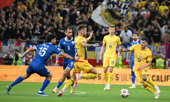 FOTBAL:ROMANIA-CIPRU, PRELIMINARIILE C.M. 2026 (10.06.2025)
