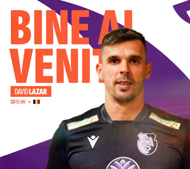David Lazar, prezentat la echipa din Superligă!