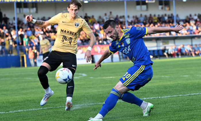 FOTBAL:UNIREA SLOBOZIA-FC VOLUNTARI, BARAJ RETUR SUPERLIGA SUPERBET (2.06.2025)