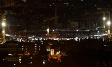 Considerable progress on Spotify Camp Nou construction, Barcelona, Spain - 11 Apr 2025