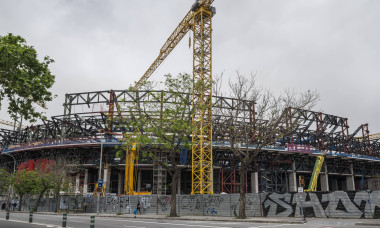 Spotify Camp Nou construction site