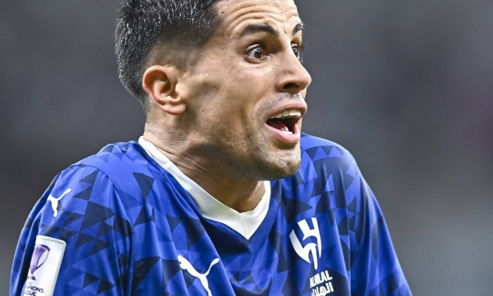 AFC CHAMPIONS LEAGUE ELITE, AL RAYYAN FC V AL-HILAL SFC Joao Cancelo of Al-Hilal SFC in action during the AFC Champions