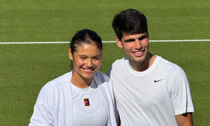 Video | Emma Răducanu și Carlos Alcaraz au atras toate privirile la  Wimbledon, după ce au făcut marele anunț
