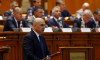 ROMANIA BUCHAREST NEW GOVERNMENT INVESTITURE VOTE