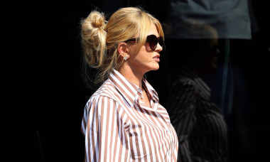 31.08.2024, xsvx, Motorsport FIA Formel 1, Großer Preis von Italien 2024 emspor, v.l. Corinna Schumacher Ehefrau von Mic