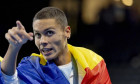 Paris, Frankreich 31.07.2024: Finals Schwimmen Tag 5, Kyle Chalmers, AUS, David Popovici, ROU ( Paris, Frankreich 31.07.