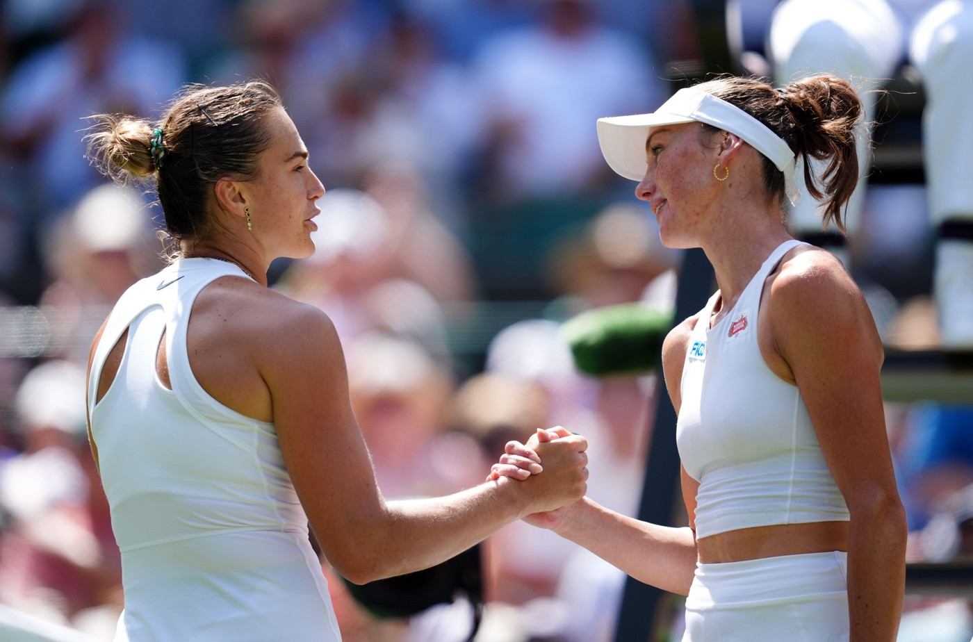După ce a numit-o ”drăguță” și ”frumoasă”, Aryna Sabalenka n-a avut milă de adversara de la Wimbledon