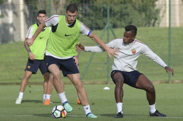 AS Roma: Sessione di allenamento
