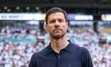 Orlando,United States of America,July 1st,2025: Real Madrid CF coach Xabi Alonso looks on during the FIFA Club World Cup Round of 16, match between Real Madrid CF vs Juventus FC at Hard Rock Stadium on July 1st,2025 (João Bravo / SPP)