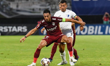 CFR Cluj (ROU) - Inter Escaldes (AND), UEFA Europa Conference League 2nd Qualifying Round, 21 July 2022 Mario Camora (L