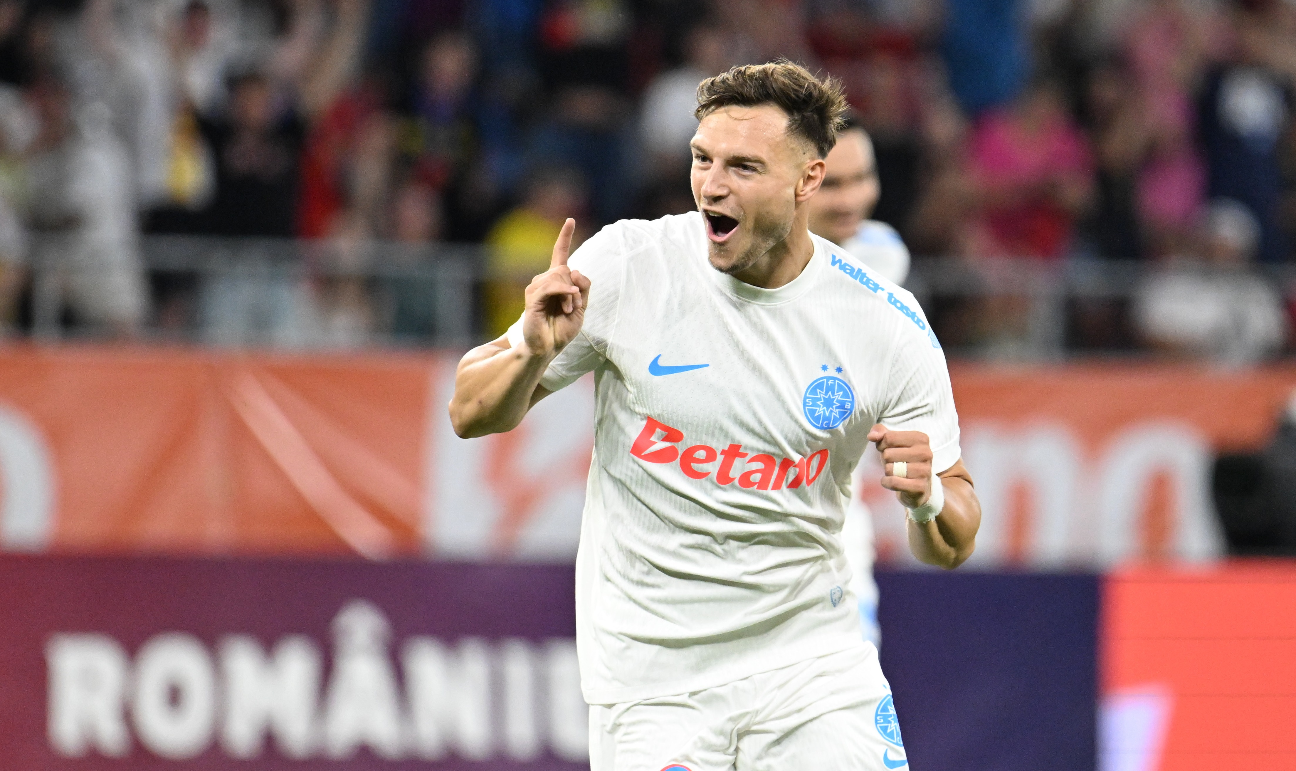 Reacția lui Dennis Politic, după ce a debutat cu gol la FCSB