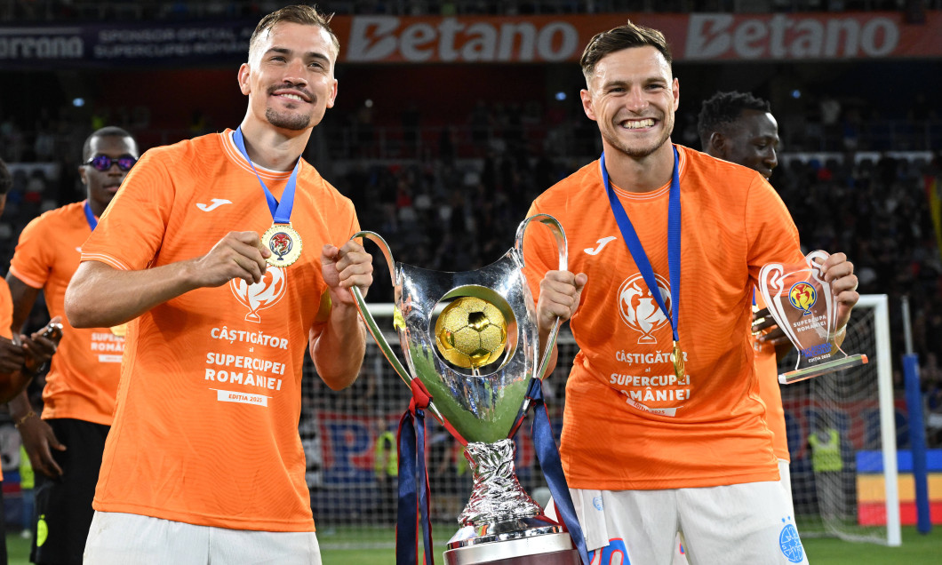 FOTBAL:FCSB-CFR CLUJ, SUPERCUPA ROMANIEI (5.07.2025)