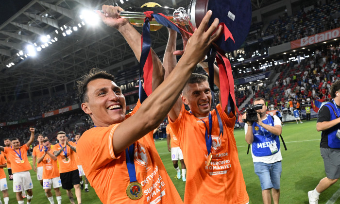 FOTBAL:FCSB-CFR CLUJ, SUPERCUPA ROMANIEI (5.07.2025)