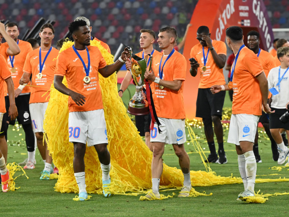 FOTBAL:FCSB-CFR CLUJ, SUPERCUPA ROMANIEI (5.07.2025)