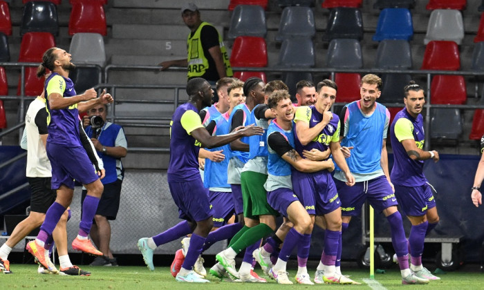 FOTBAL:FCSB-CFR CLUJ, SUPERCUPA ROMANIEI (5.07.2025)