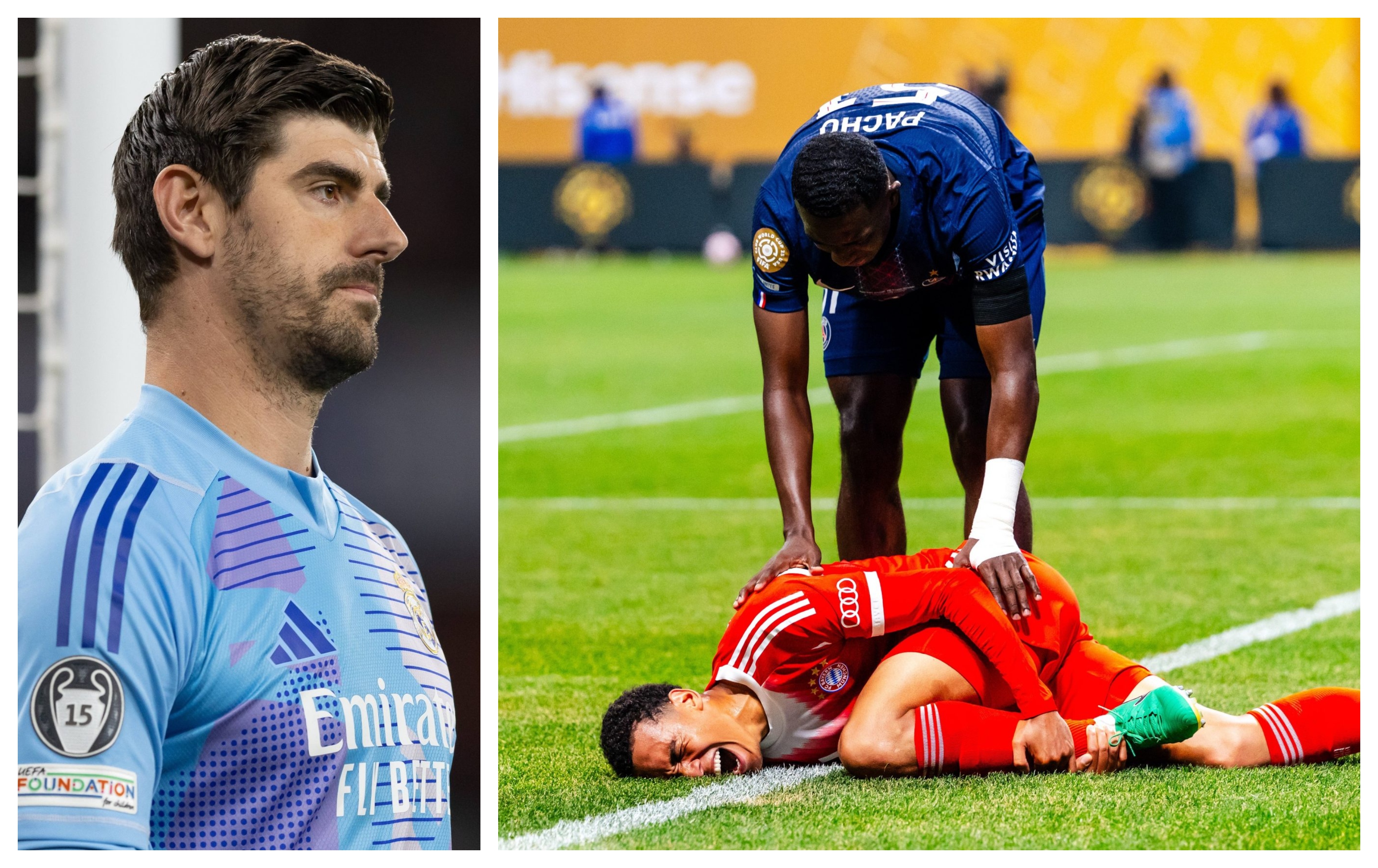 Thibaut Courtois a explicat clar ce s-a întâmplat la accidentarea ”horror” a lui Jamal Musiala