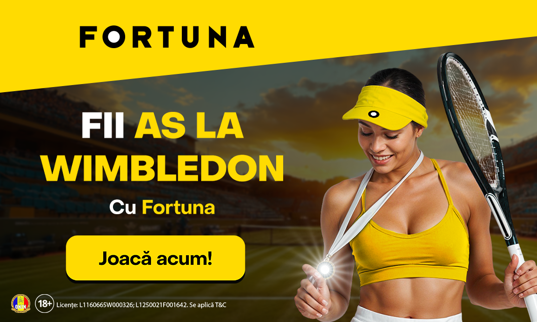 (P) Un Wimbledon cu de toate. Îți ridicăm cota la fileu ca să lovești câștigul