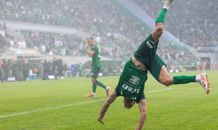 Pilka nozna. PKO Ekstraklasa. Slask Wroclaw - Zaglebie Lubin. 03.05.2025