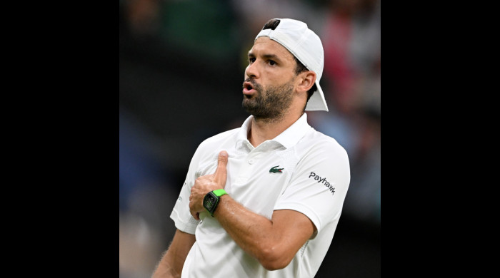 Grigor Dimitrov s-a accidentat și a abandonat meciul cu Jannik Sinner, de la Wimbledon 2025 / Foto: Profimedia
