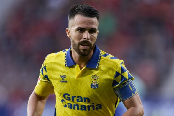 CA Osasuna v UD Las Palmas - LaLiga EA Sports Kirian Rodriguez of UD Las Palmas looks on during the LaLiga EA Sports mat