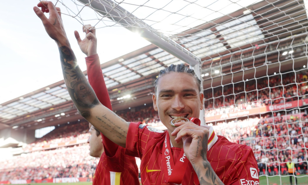 Liverpool v Crystal Palace, Premier League, Football, Anfield, Liverpool, UK - 25 May 2025