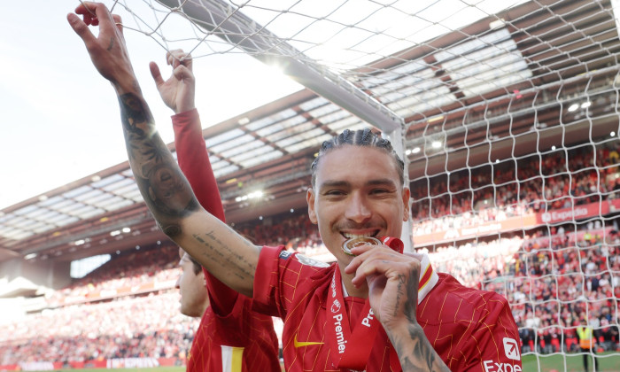 Liverpool v Crystal Palace, Premier League, Football, Anfield, Liverpool, UK - 25 May 2025