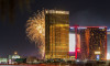 4th Of July Fireworks At Trump Tower In Las Vegas, Nevada, United States - 04 Jul 2025