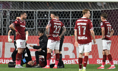 FOTBAL:RAPID BUCURESTI-CFR CLUJ, PLAY OFF SUPERLIGA SUPERBET (19.05.2025)