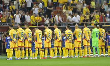 Romania National team before World Cup qualifying match Romania vs Cyprus, 10.06.2025, Bucharest, Photo by Cristi Stavri