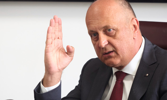 Mauro Pederzoli is the new sporting director of FC Rapid Bucharest, Romania - 16 Jun 2025