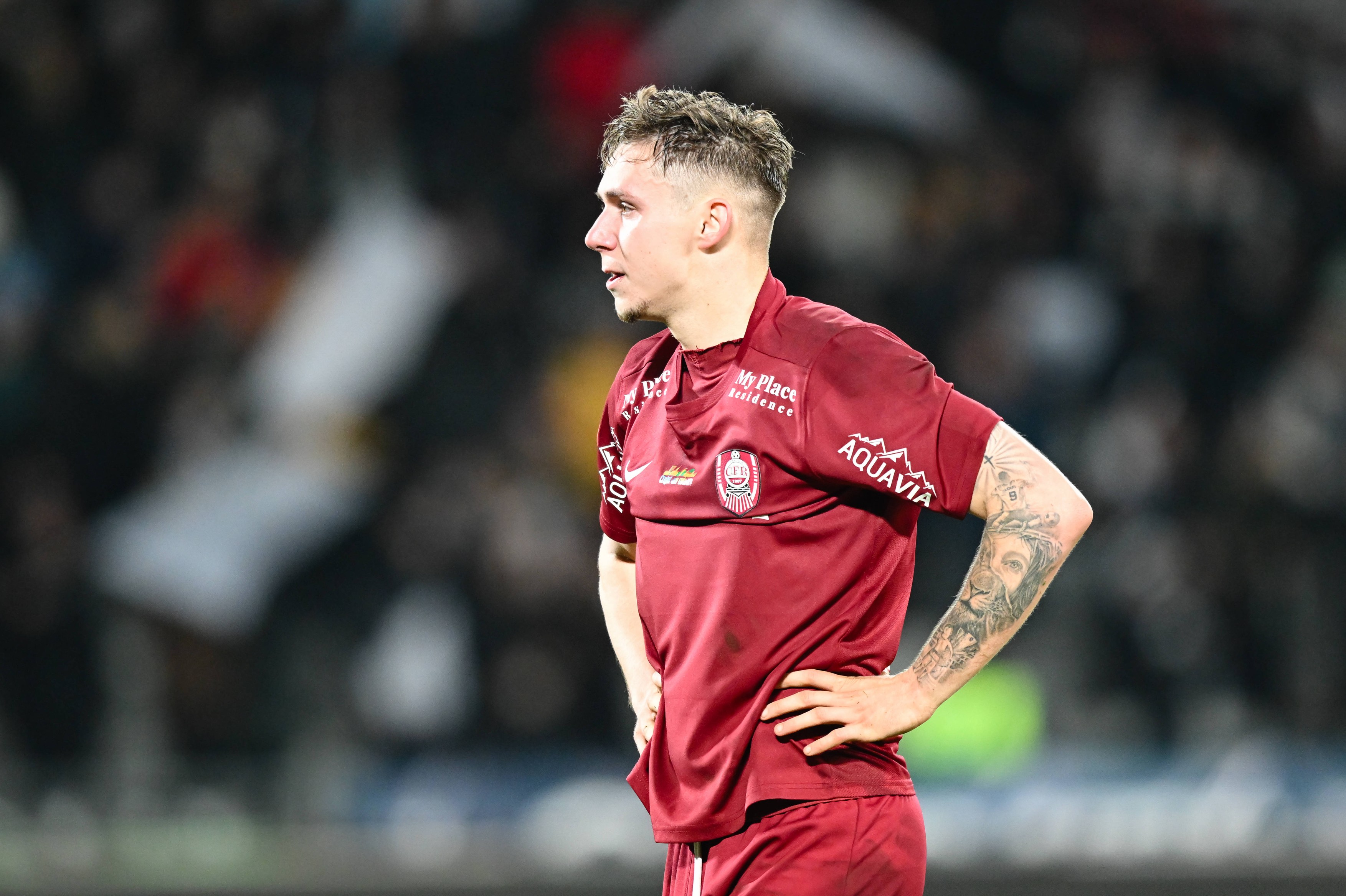 Louis Munteanu e OUT, chiar înainte de returul cu Braga! Lovitură pentru CFR Cluj