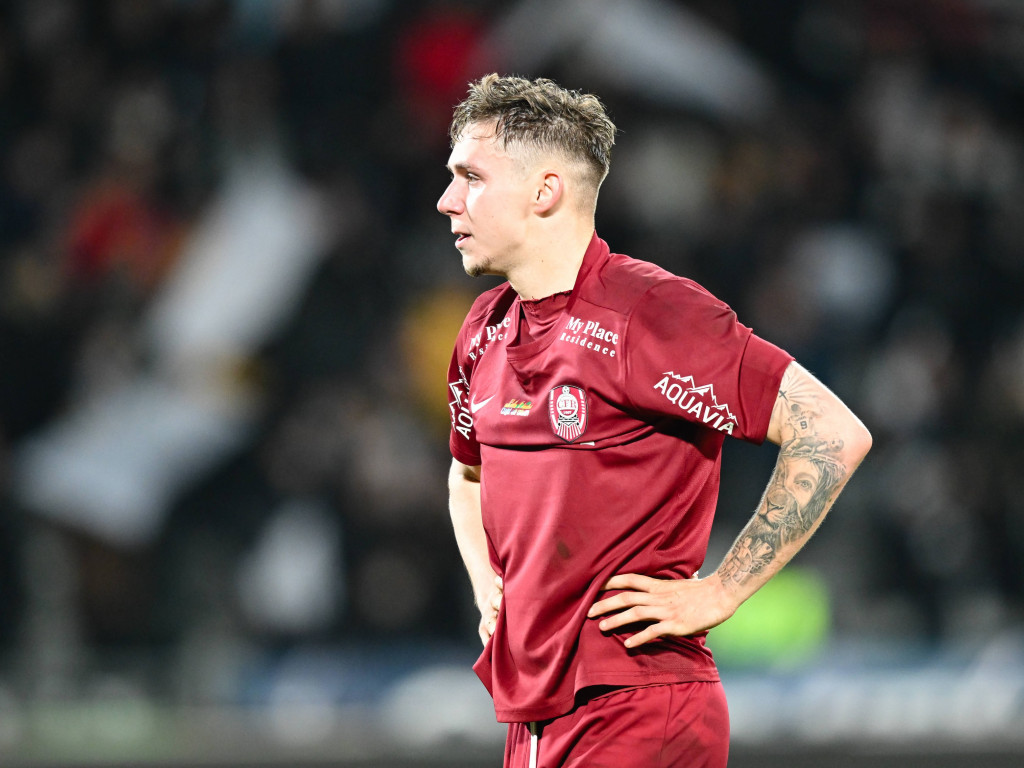 Louis Munteanu e OUT, chiar înainte de returul cu Braga! Lovitură pentru CFR Cluj