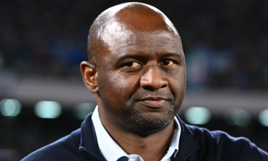 Patrick Vieira head coach of Genoa looks on during the Serie A match between SSC Napoli and Genoa at Diego Armando Maradona Stadium in Naples, Italy o