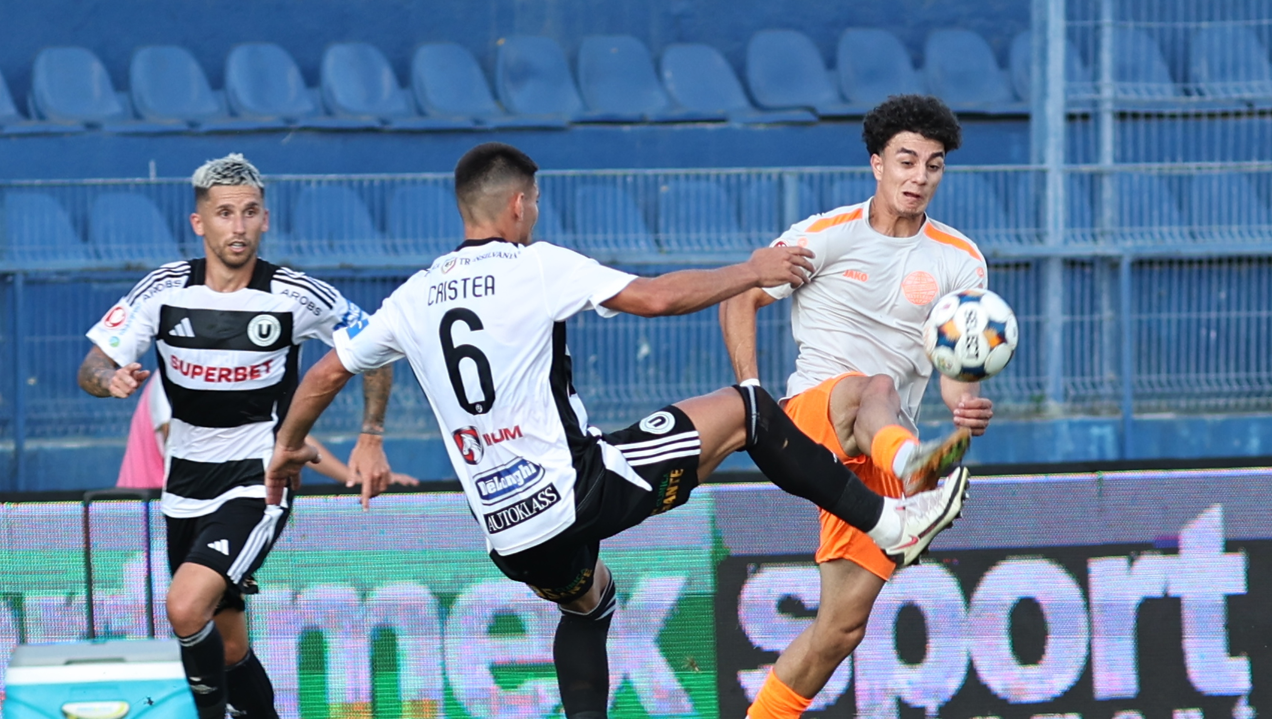”U” Cluj - Metaloglobus 0-0, ACUM, pe Digi Sport 1. A început meciul!