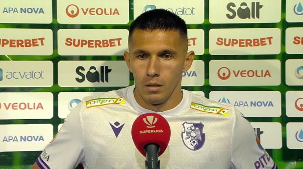 Robert Moldoveanu nu s-a bucurat după golul marcat cu Dinamo: "Am respect pentru club"