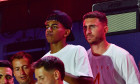 The Spanish national soccer team celebrates its victory in the European Championship with a big party