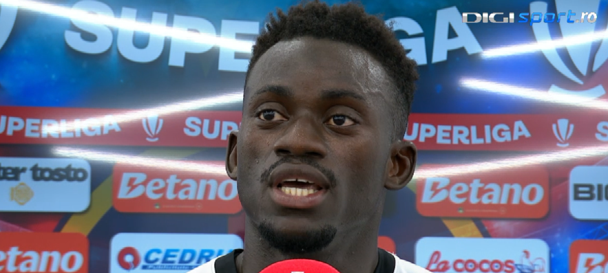 Reacția lui Kalifa Kujabi, după golul marcat cu FCSB: “Aștept mesajele din Gambia”