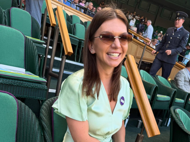 Mesajul postat de Simona Halep la miezul nopții, după ce a urmărit din Loja Regală finala de la Wimbledon
