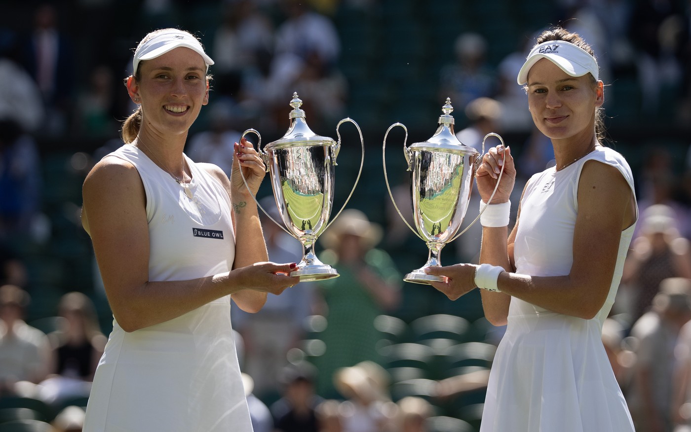Elise Mertens și Veronika Kudermetova au câștigat finala de la Wimbledon, în proba de dublu