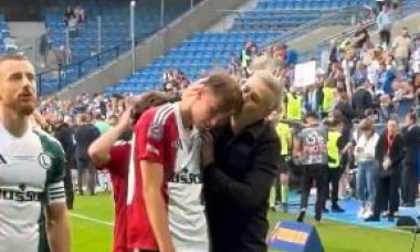 Toate camerele au fost pe el! Ce a făcut Edi Iordănescu la finalul Supercupei din Polonia